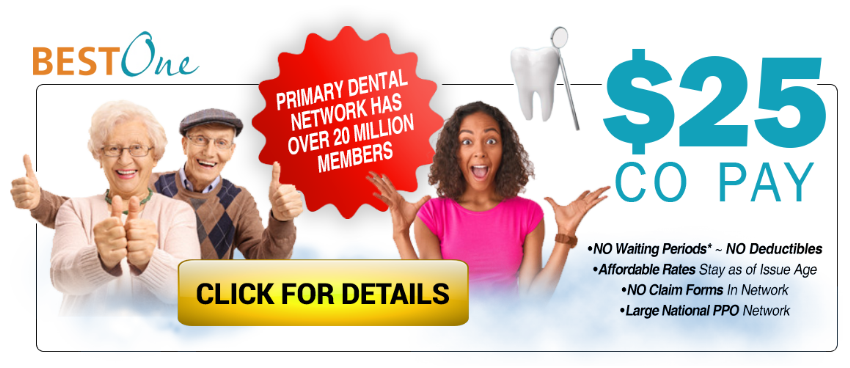 General Agent Center BestOne Dental $25 Co Pay GACQuote.com